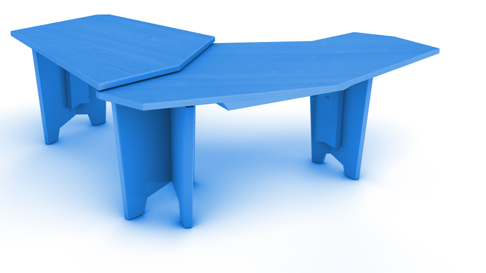 Marcel van der Schalk, Bureau voor de Gasunie, 1995, uitvoering Gispen